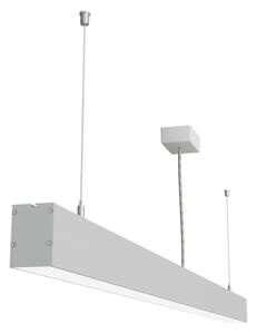 APLED - Lampadario LED su corda LOOK LED/58W/230V 4000K 150 cm argento