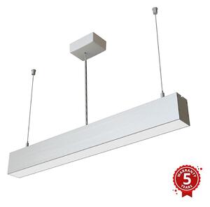 APLED - Lampadario LED su corda LOOK LED/23W/230V 4000K 60 cm argento