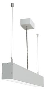 APLED - Lampadario LED su corda LOOK LED/23W/230V 4000K 60 cm argento