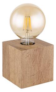 Lampada da tavolo Globo Erna marrone 10 x 10 cm E27, max. 60 W