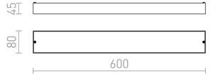 RED - Design Rendl - R11993 - Lampada da bagno a LED MARINA LED/9W/230V IP44