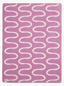Coperta reversibile in cotone Swirl