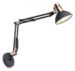 RED - Design Rendl - R12651 - Lampada da muro ANTE 1xE27/28W/230V nera