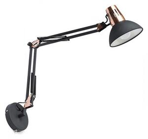 RED - Design Rendl - R12651 - Lampada da muro ANTE 1xE27/28W/230V nera