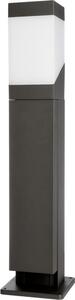 Light Impressions Deko-Light lampada da terra a colonna con prese Kukui Puka 220-240V AC/50-60Hz E27 1x max. 13,00 W 140 mm grigio scuro 733067
