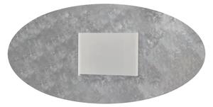 Plafoniera Contemporanea Pixart Metallo Foglia Argento Led 36W