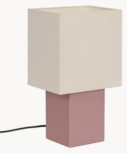 Lampada da tavolo con base in legno di faggio Zam