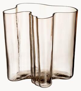 Vaso in vetro soffiato Aalto, alt. 20 cm
