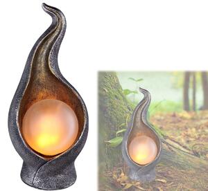 Luce solare giardino lampada solare decorativa a fiamma per esterni luce solare 33439