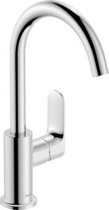 Hansgrohe Rebris S Miscelatore monocomando per lavabo 210 con bocca girevole e scarico a scomparsa, cromo