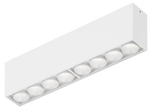 Wever & Ducré Lighting WEVER DUCRÉ Plafoniera LED Linoo 8.0, metallo bianco opaco Linoo, dimmerabile, Bianco / Opale, Soggiorno / Sala da pranzo, Alluminio, Moderno, Downlight