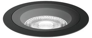 Wever & Ducré Lighting WEVER DUCRÉ Faretto da incasso per pavimento a LED Blink trim 2.0, nero 2.0, Nero, Alluminio, Moderno, Faretto da incasso da terra