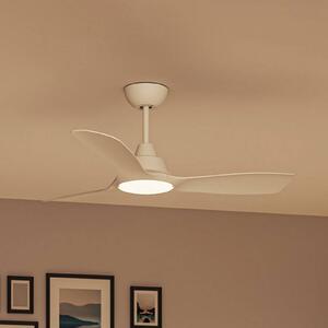 Philips Ventilatore da soffitto LED Fixed Ø 132 cm, bianco, CCT Fixed, dimmerabile, Bianco / Opale, Soggiorno / Sala da pranzo, Plastica, Moderno