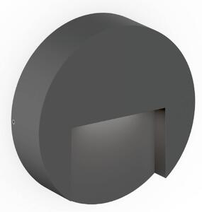 Wever & Ducré Lighting Applique da esterni Reto 1.3, dimmerabile, Nero, Alluminio, Moderno, Applique da esterni