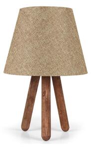 Lampada da tavolo AYD 1xE27/60W/230V beige/marrone