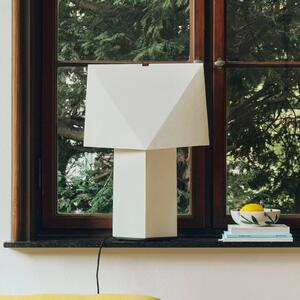 HAY Lampada da tavolo Aplat, Bianco / Opale, Soggiorno / Sala da pranzo, Carta / Lunolit / Lunopal, Moderno, Lampada da tavolo