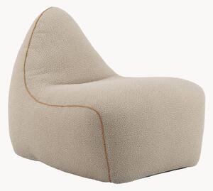 Pouf sacco in teddy-bouclé SACKit