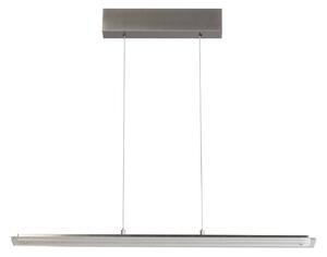 FISCHER & HONSEL Lampada a sospensione Torvi, dimmerabile, Alluminio / Grigio / Zincato, Soggiorno / Sala da pranzo, Metallo, Moderno, Lampada a sospensione