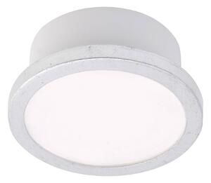 LIGHTME Plafoniera Aqua Uno, Cromo / Argento, Bagno, Alluminio, Moderno, Plafoniera