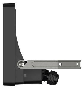 Theben Faretto da esterno a LED B50 dual, nero, IP65 theLeda, Nero, Alluminio, Lampada LED da esterni