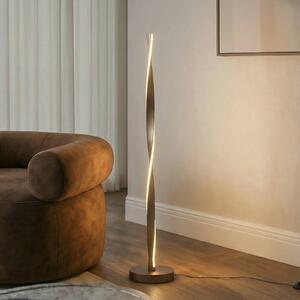 Lampada da terra a LED Jaren Lindby, Marrone / Ruggine, Soggiorno / Sala da pranzo, Metallo, Moderno, Lampada LED da terra