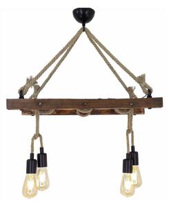 Lampadario su filo MERDIVEN 4xE27/40W/230V