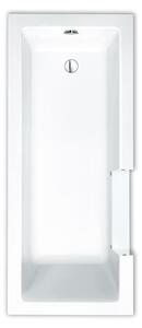 Vasca-doccia monoblocco Repabad Livorno, dimensioni 160 x 70 cm, ingresso a sinistra