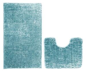 Set di 2 tappetini da bagno blu Bati - AmeliaHome