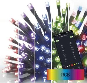 Catena natalizia EMOS GoSmart LED 18 m, per esterni e interni, programmi RGB, timer, WiFi D4ZR03