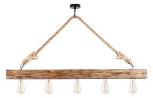 Lampadario su filo EREBOS 5xE27/100W/230V