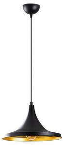 Lampadario su filo BERCESTE 1xE27/40W/230V nero