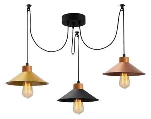 Lampadario a sospensione con filo MANAVGAT 3xE27/40W/230V ragno