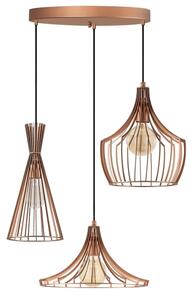 Lampadario su filo MEZOPOTAMYA 3xE27/40W/230V
