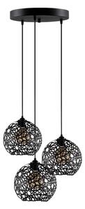 Lampadario su filo FELLINI 3xE27/100W/230V