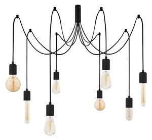 Lampadario a sospensione con filo KABLUNI 8xE27/100W/230V ragno