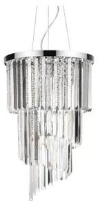 Ideal Lux Carlton SP8 lampadario classico cristallo E14 40W