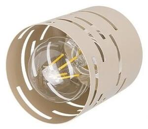 Lampadario a cavo ELEN 1xE27/35W/230V beige/oro