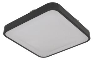 Plafoniera con sensore WILTON 2xE27/60W/230V 33x33 cm antracite