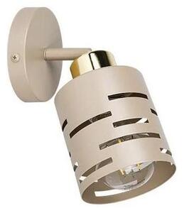 Faretto da parete orientabile ELEN 1xE27/35W/230V beige/oro
