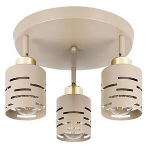 Faretto ELEN 3xE27/35W/230V beige/oro