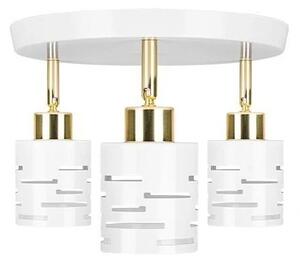 Faretto ELEN 3xE27/35W/230V bianco/oro