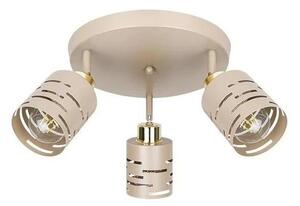 Faretto ELEN 3xE27/35W/230V beige/oro