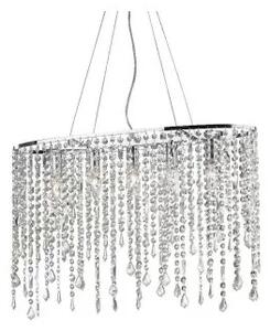 Ideal Lux Rain Clear SP5 lampadario da sala classico E14 40W