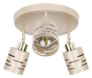 Faretto ELEN 3xE27/35W/230V beige/oro
