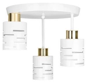 Plafoniera ELEN 3xE27/35W/230V bianco/oro