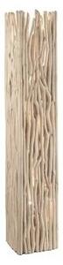 Ideal Lux Driftwood PT2 lampada da terra in legno naturale E27 60W