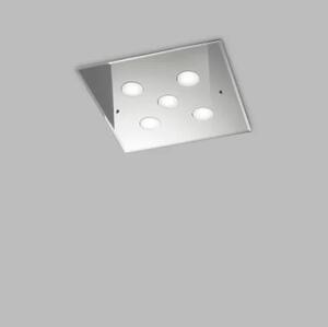 Dado 259.350 Metal lux plafoniera moderna in vetro