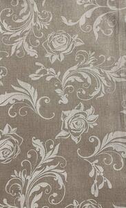 Runner rose bianche con lurex 50x150 cm Made in Italy