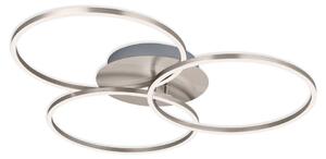 Lampada da soffitto a LED dimmerabile con funzione memoria 40W argento metallo-plastica Briloner