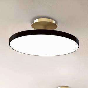 UMAGE Plafoniera di design Asteria UP PLUS, dimmerabile, Nero, Soggiorno / Sala da pranzo, Metallo, Design, Plafoniera